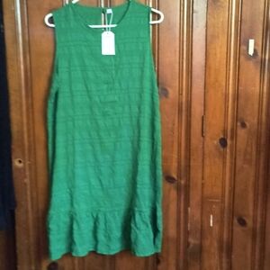 Green lightweight summer dress